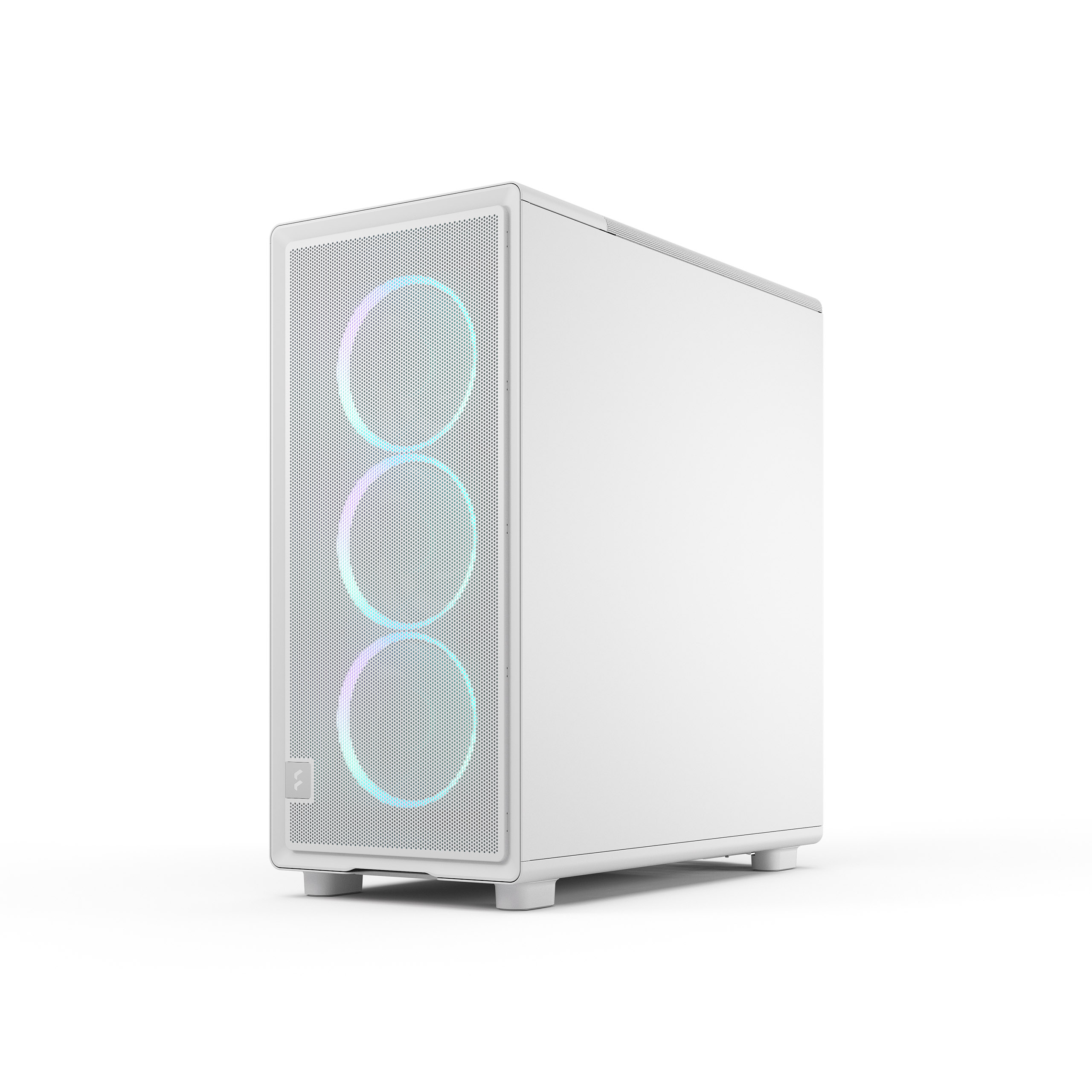 Boîtier Fractal Epoch White TG RGB Clear - FD-C-EPO1A-05