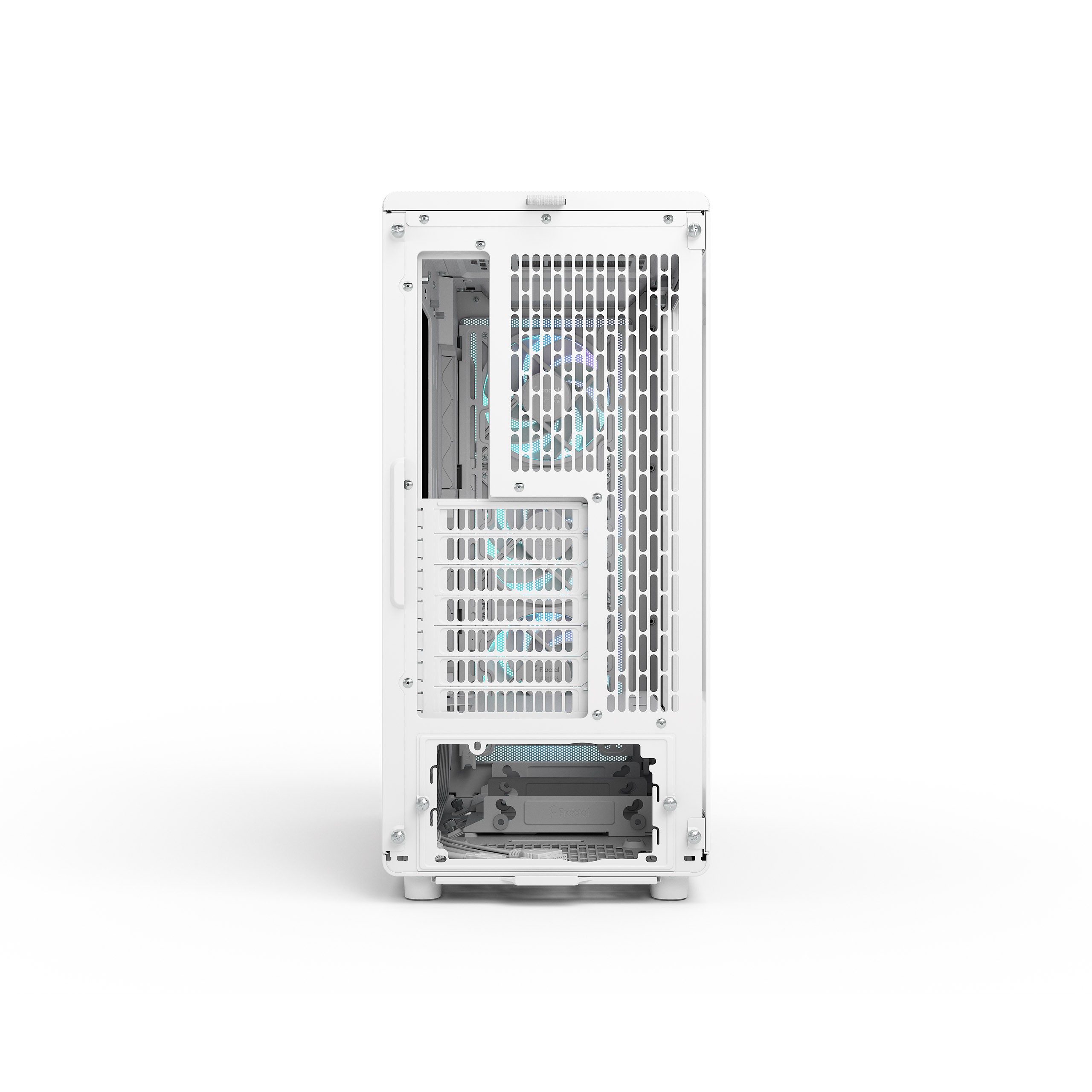 Boîtier Fractal Epoch White TG RGB Clear - FD-C-EPO1A-05