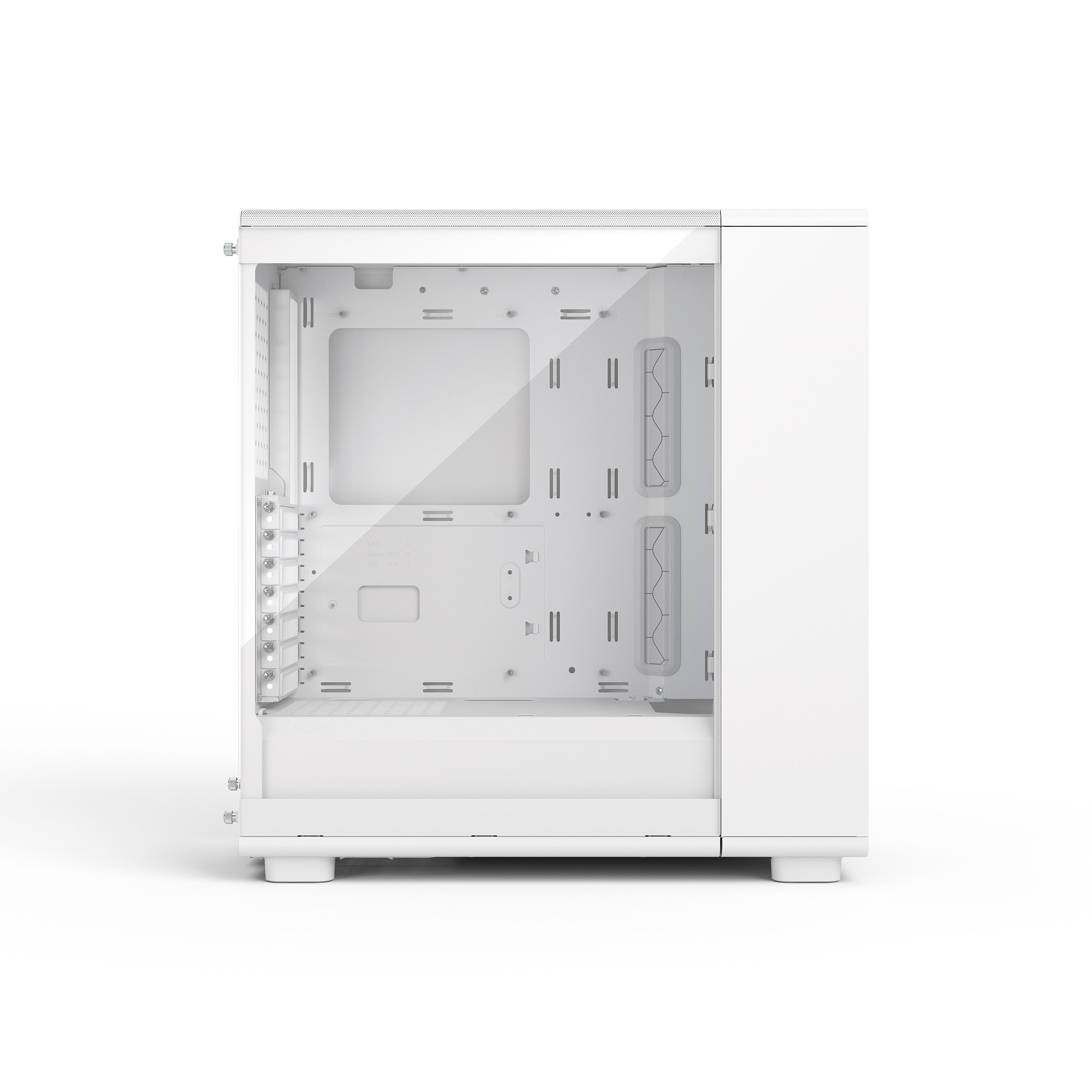 Boîtier Fractal Epoch White TG RGB Clear - FD-C-EPO1A-05