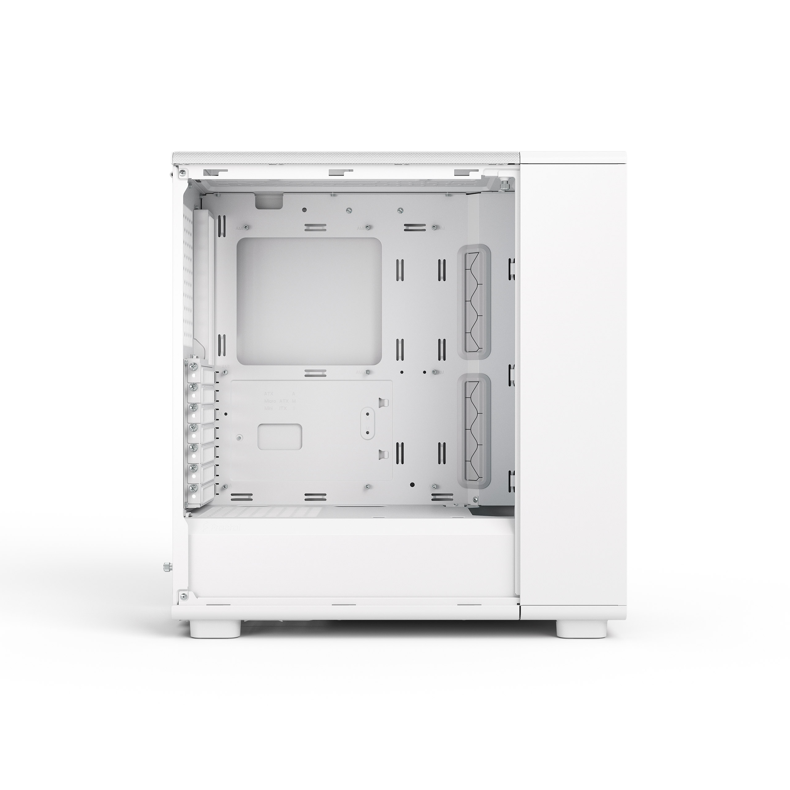 Boîtier Fractal Epoch White TG RGB Clear - FD-C-EPO1A-05