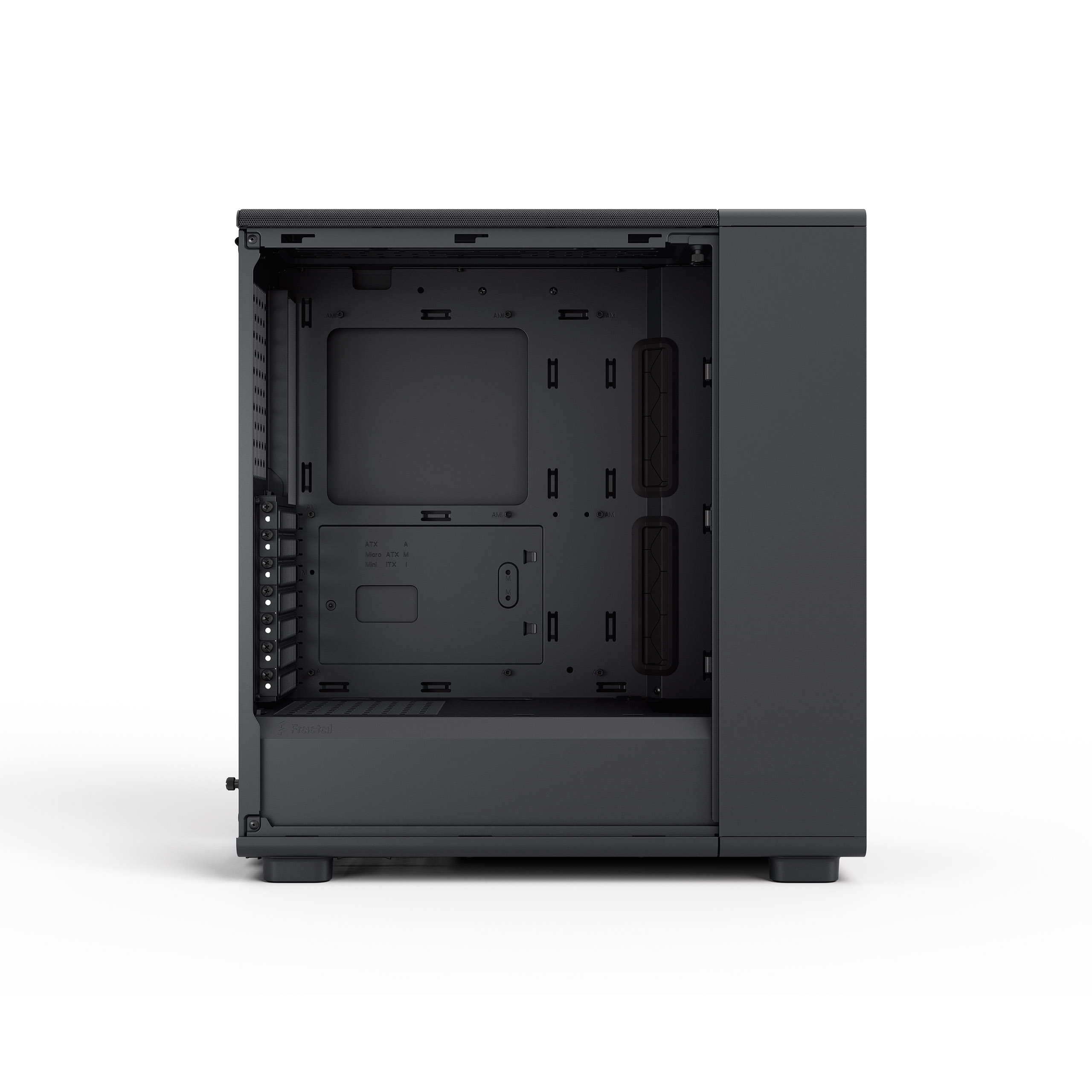 Кутия Fractal Epoch Black TG RGB Light - FD-C-EPO1A-05