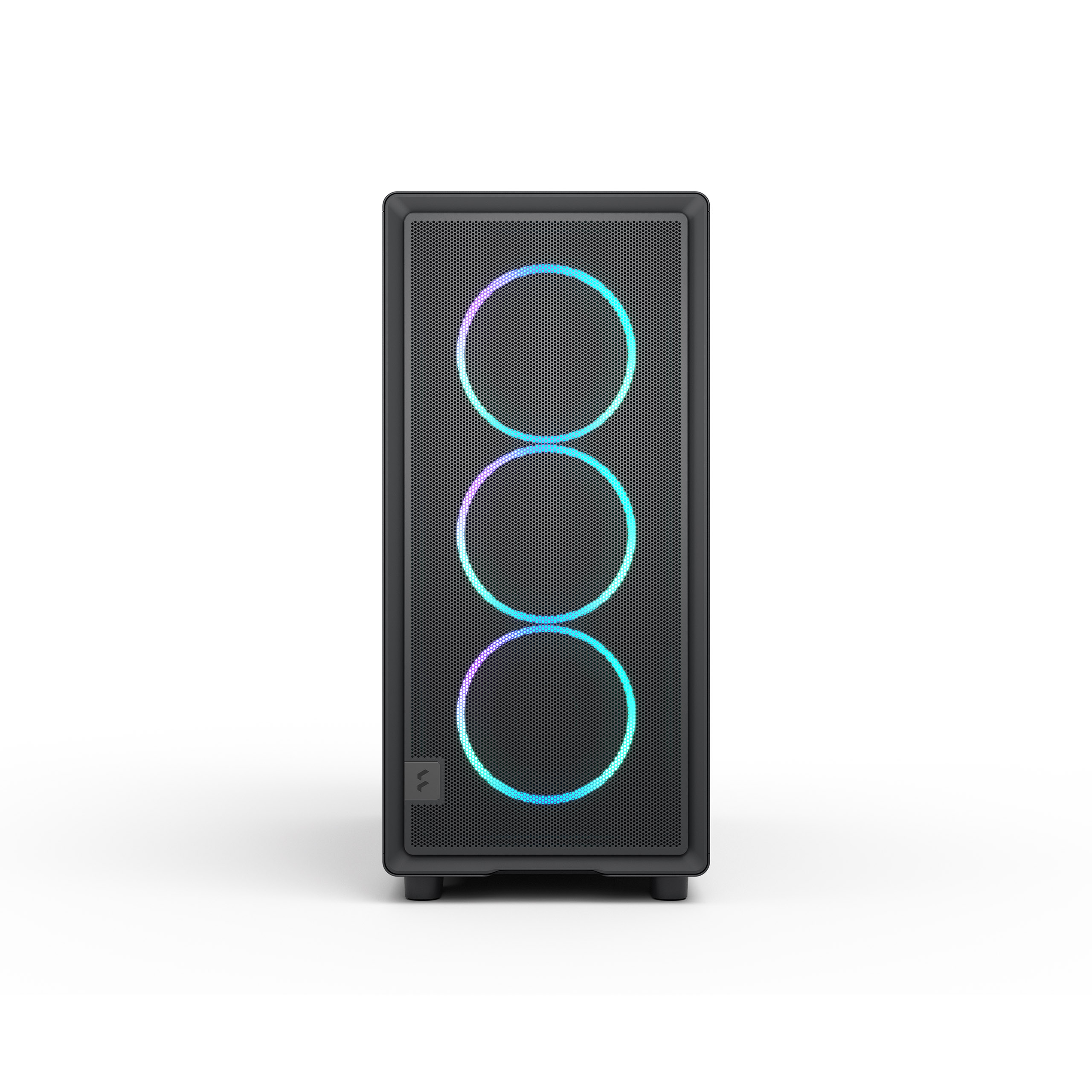 Кутия Fractal Epoch Black TG RGB Light - FD-C-EPO1A-05