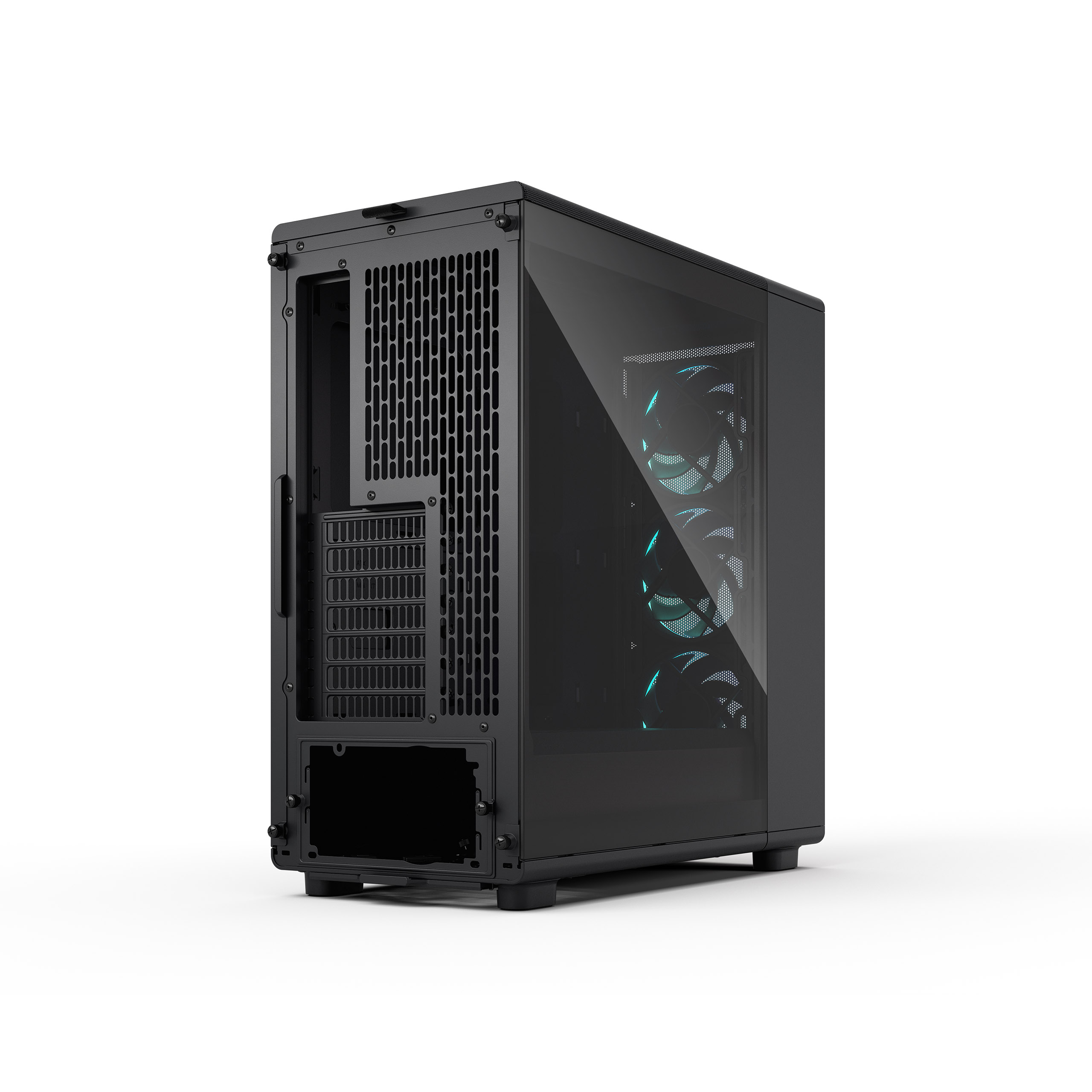 Кутия Fractal Epoch Black TG RGB Light - FD-C-EPO1A-05