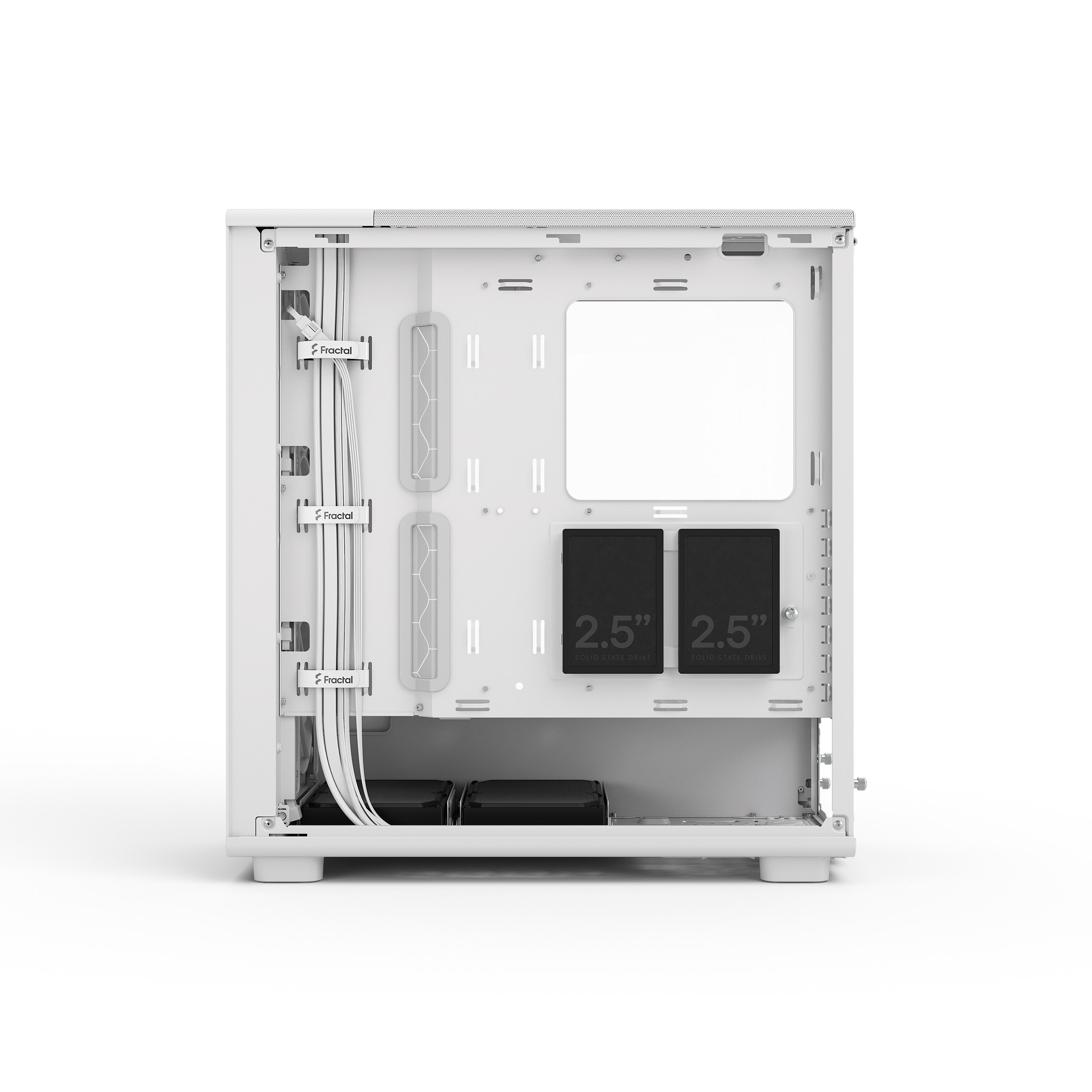 Кутия Fractal Epoch White TG Clear - FD-C-EPO1A-03