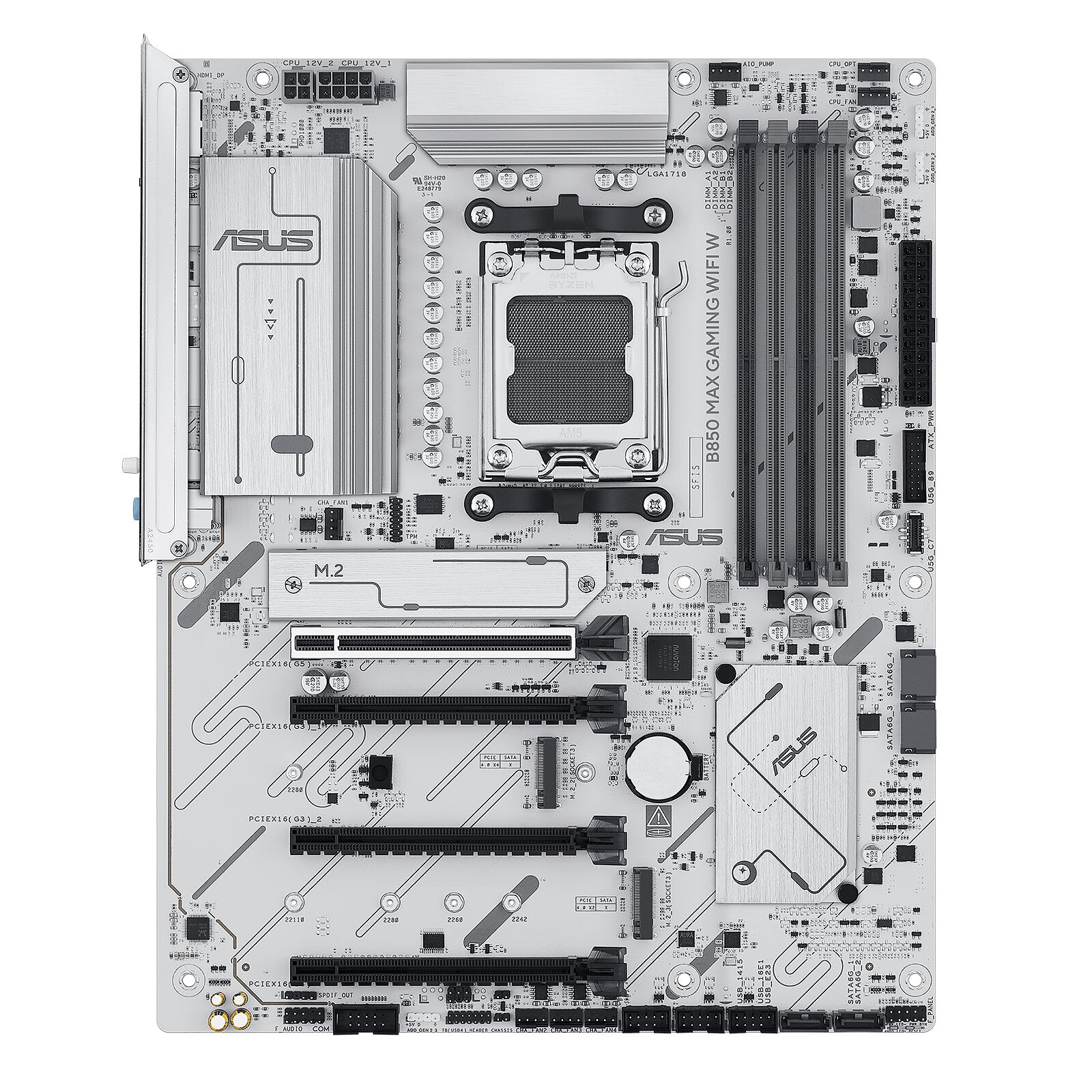 Дънна платка ASUS B850 MAX GAMING WIFI W AM5 - 90MB1M10-M0EAY0