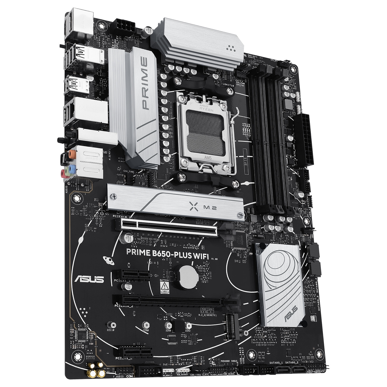 Дънна платка ASUS PRIME B650-PLUS WIFI AM5 - 90MB1KP0-M0EAY0
