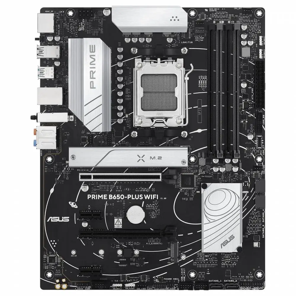 Дънна платка ASUS PRIME B650-PLUS WIFI AM5 - 90MB1KP0-M0EAY0
