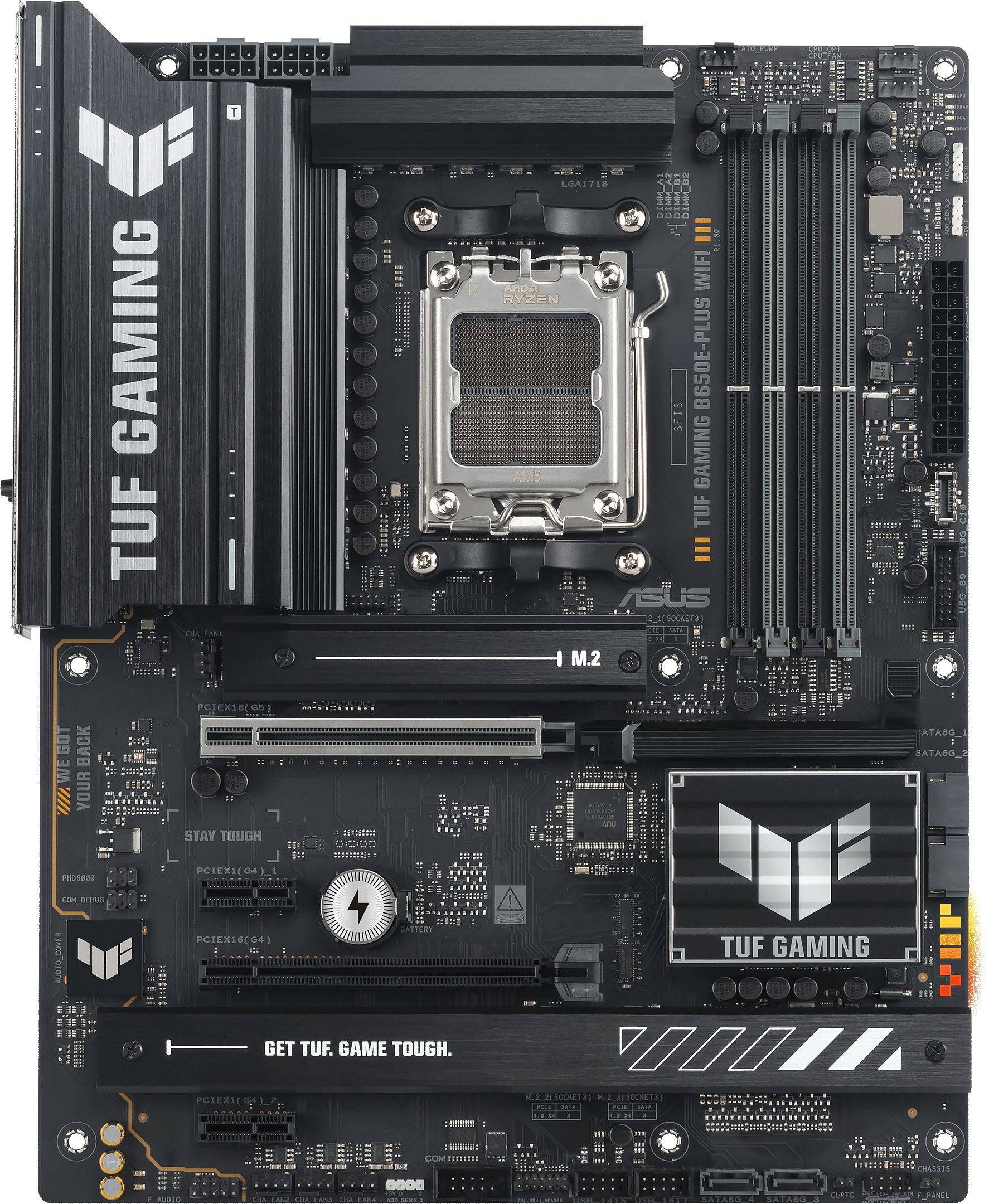 Дънна платка ASUS TUF GAMIN B650E-PLUS WIFI - 90MB1M20-M0EAY0