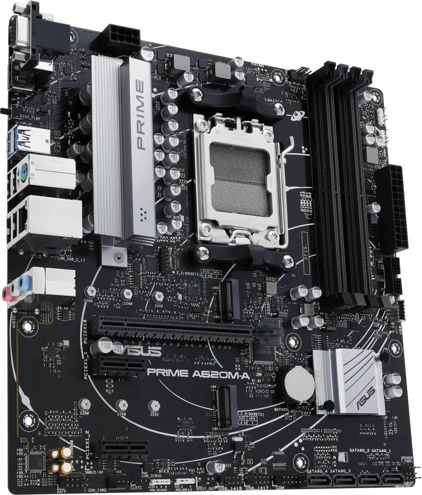 Дънна платка ASUS PRIME A620M-A-CSM DDR5 - 90MB1F10-M0EAY0