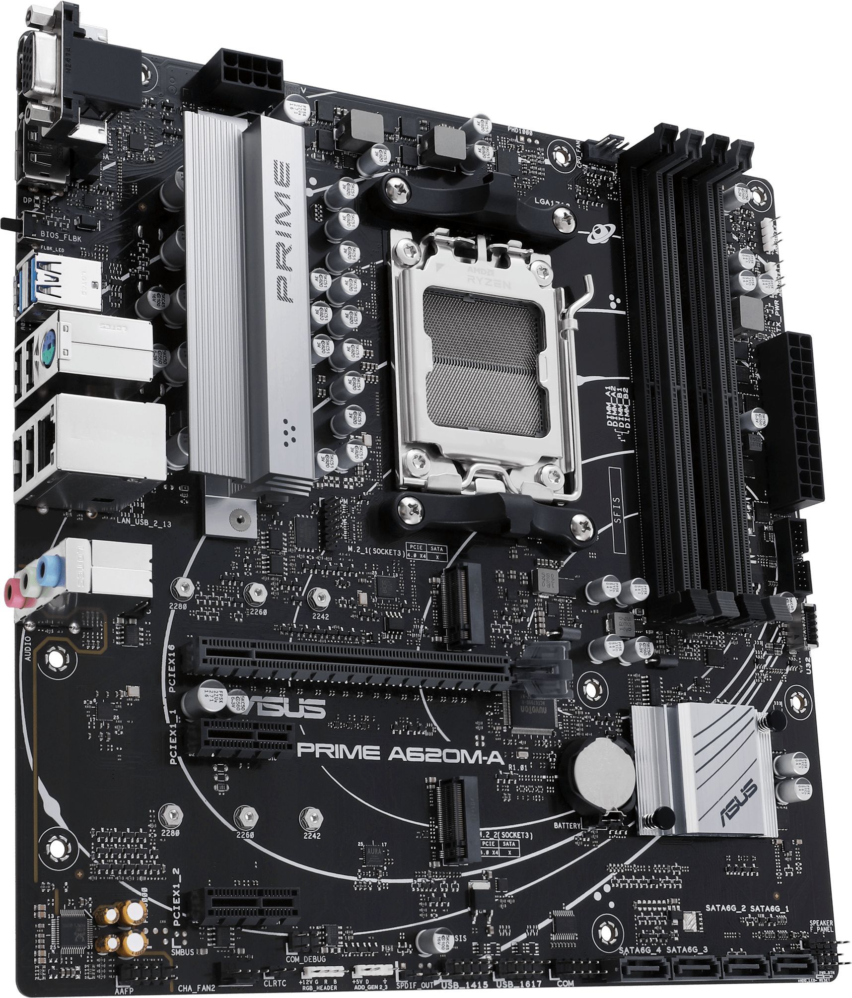 Дънна платка ASUS PRIME A620M-A-CSM DDR5 - 90MB1F10-M0EAY0