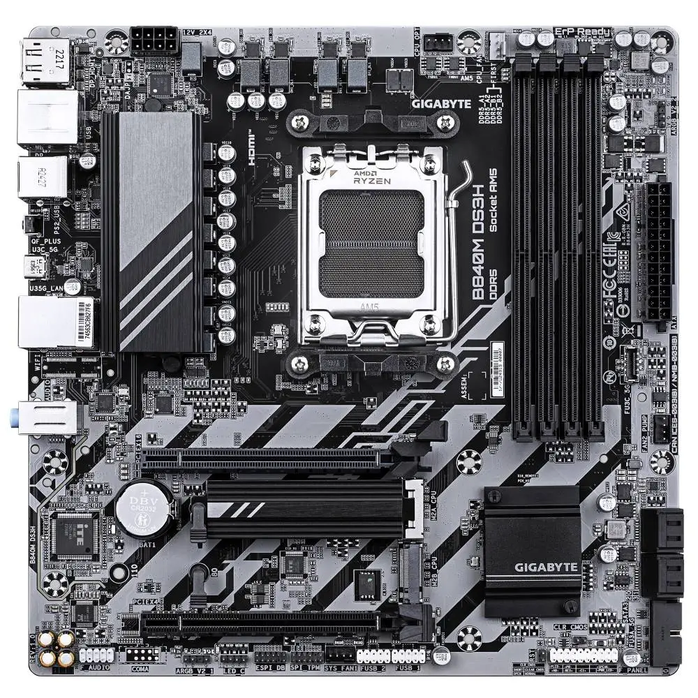 Дънна платка Gigabyte B840M DS3H AM5