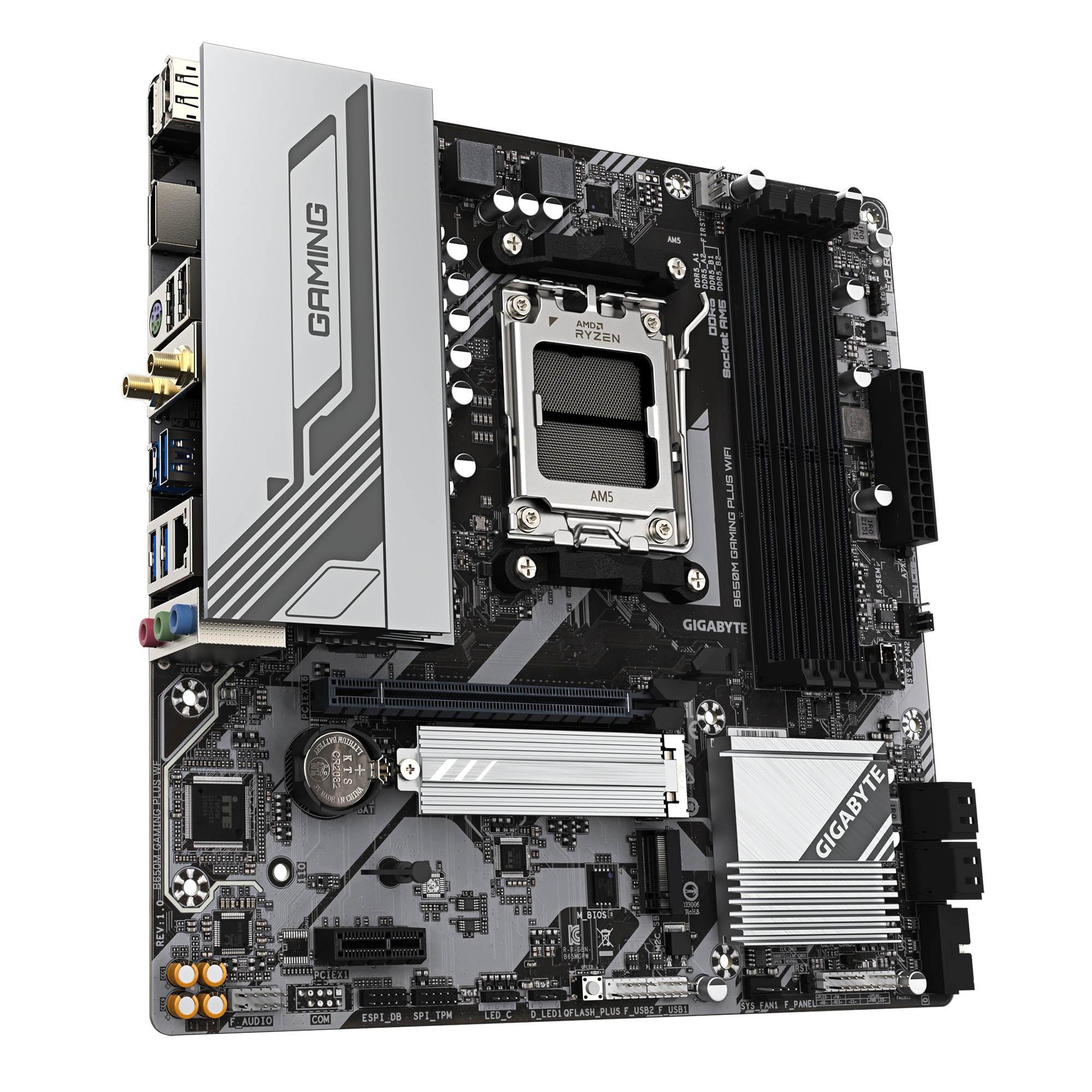 Дънна платка Gigabyte B650M GAMING PLUS WIFI AM5