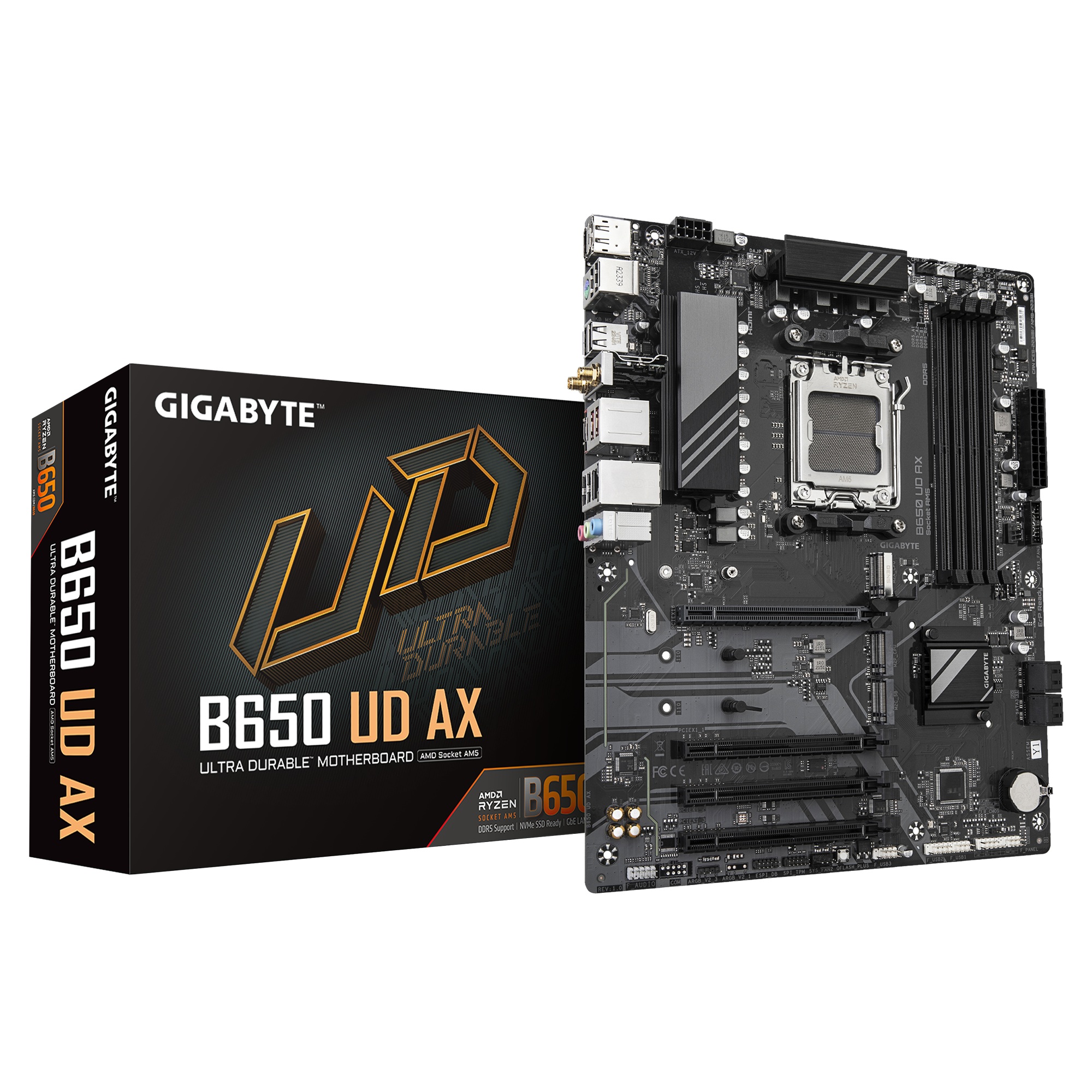 Дънна платка Gigabyte B650 UD AX AM5