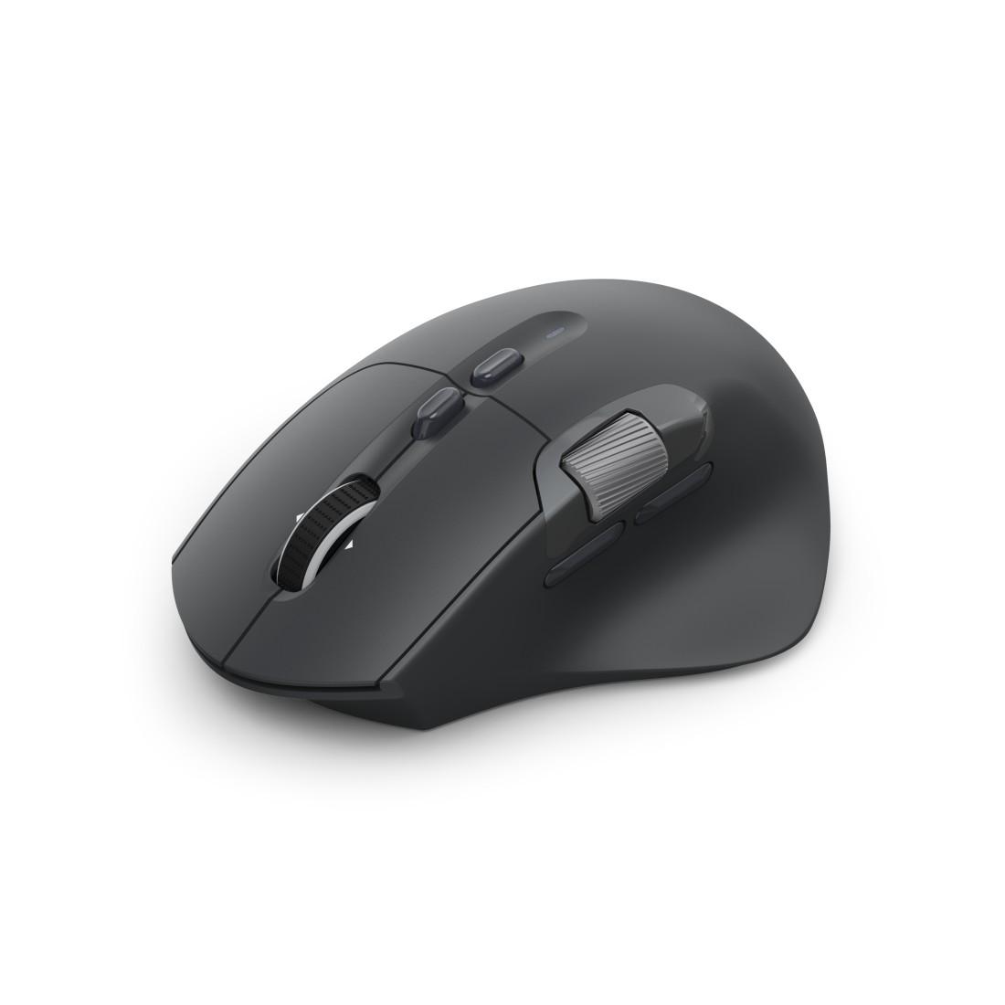 HAMA Maus „WM-900“ multifunktional, ergonomisch, Bluetooth, Batterie, RGB, schwarz