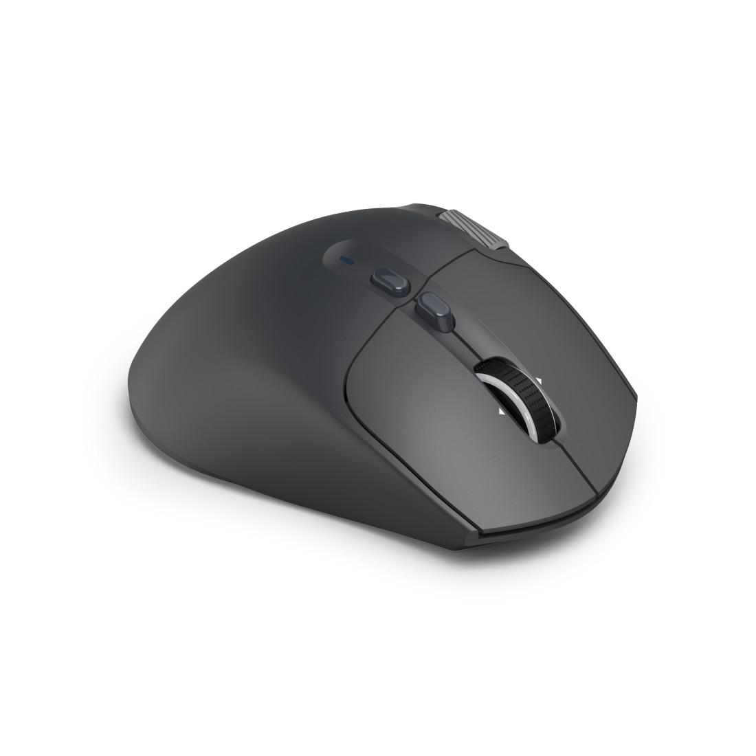 HAMA Maus „WM-900“ multifunktional, ergonomisch, Bluetooth, Batterie, RGB, schwarz