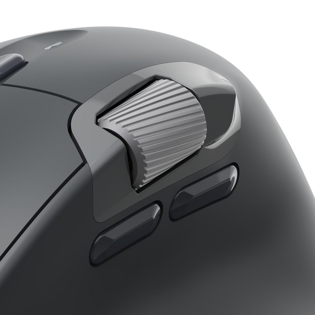 HAMA Maus „WM-900“ multifunktional, ergonomisch, Bluetooth, Batterie, RGB, schwarz