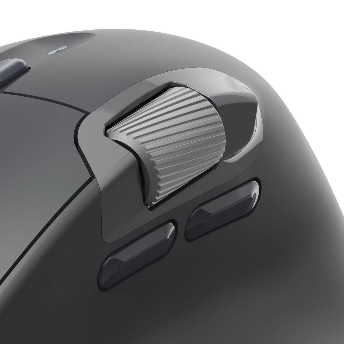 HAMA Maus „WM-900“ multifunktional, ergonomisch, Bluetooth, Batterie, RGB, schwarz