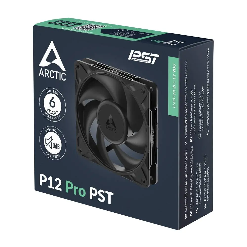 Вентилятор ARCTIC P12 Pro PST 120mm PWM