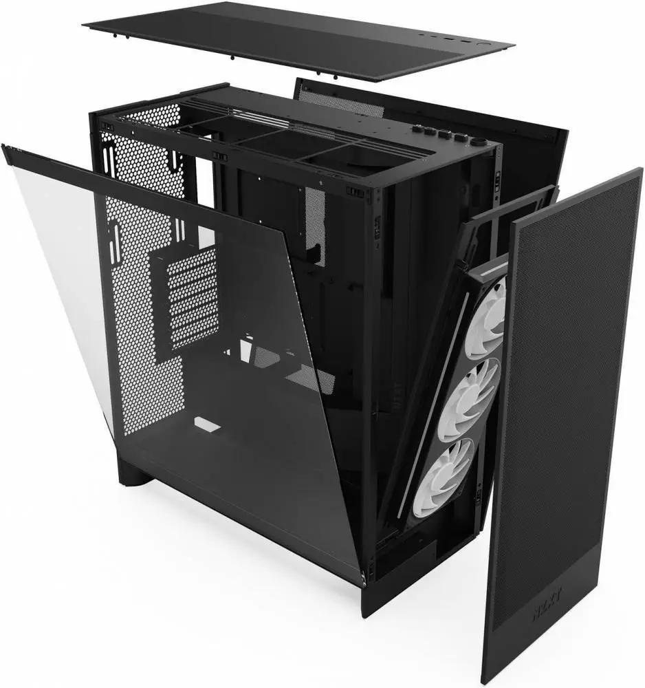 Case NZXT H7 Flow RGB 2024 Edition - Black