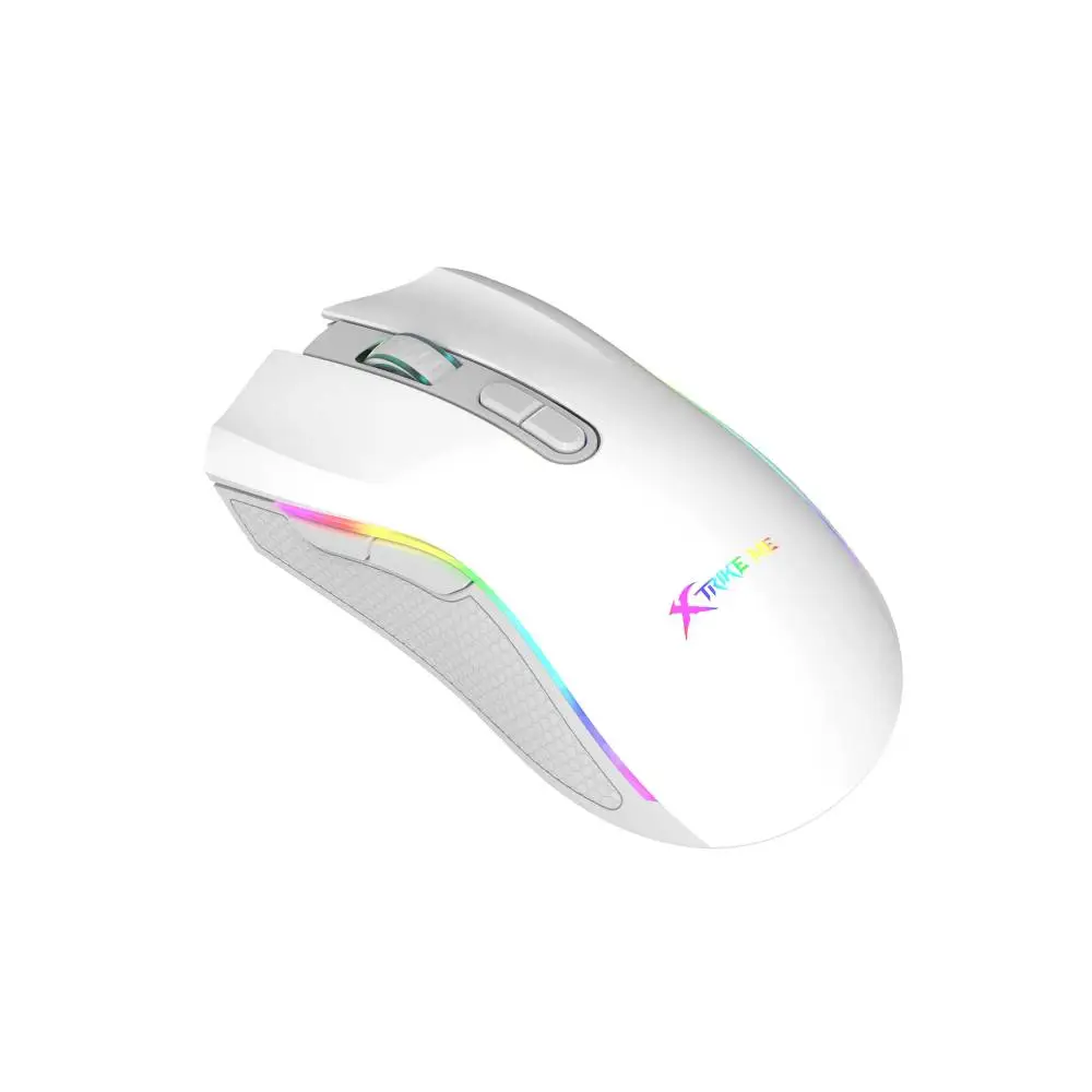 Xtrike ME ratón gaming Gaming Mouse GM-314 White - 7200dpi, RGB