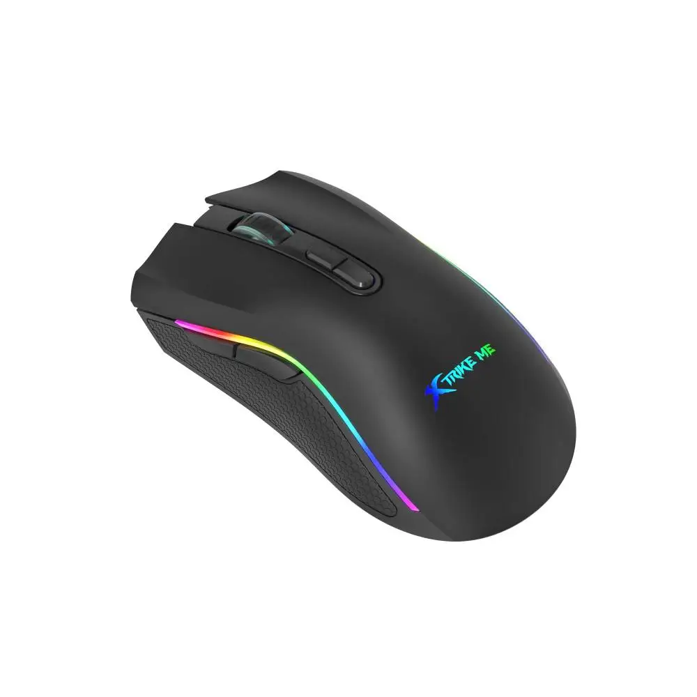 Xtrike ME ratón gaming Gaming Mouse GM-314 Black - 7200dpi, RGB