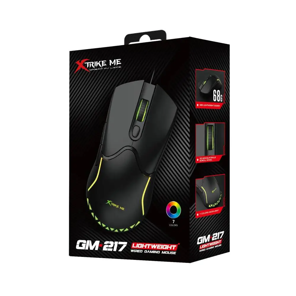 Xtrike ME Геймърска мишка Gaming Mouse GM-217 - 3600dpi