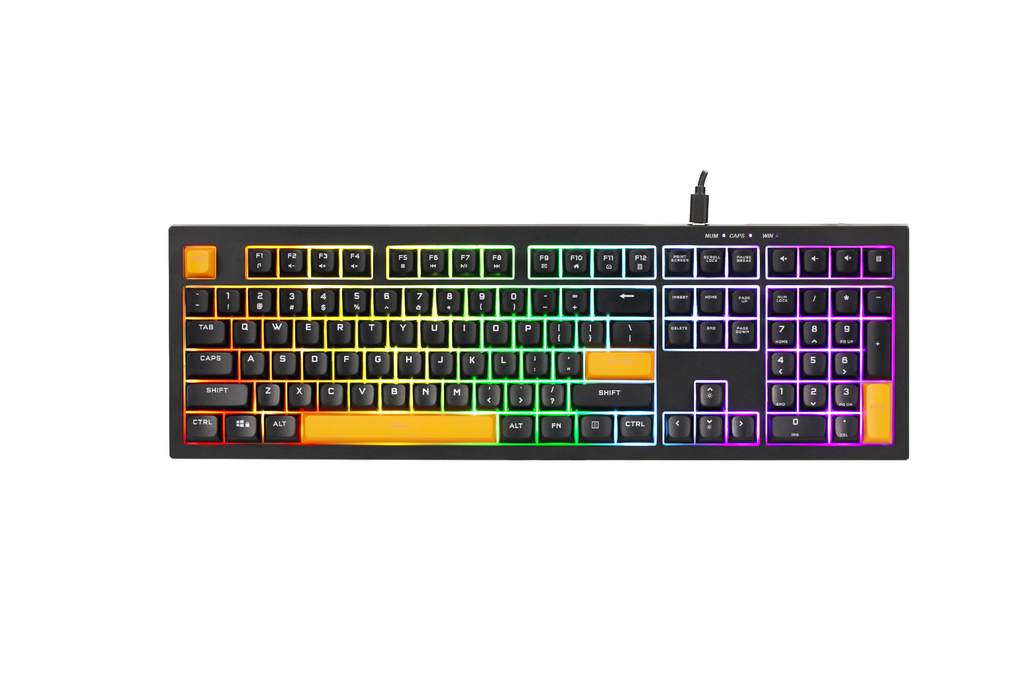 Геймърска клавиатура XtrikeME - KB-512 BK - Silent