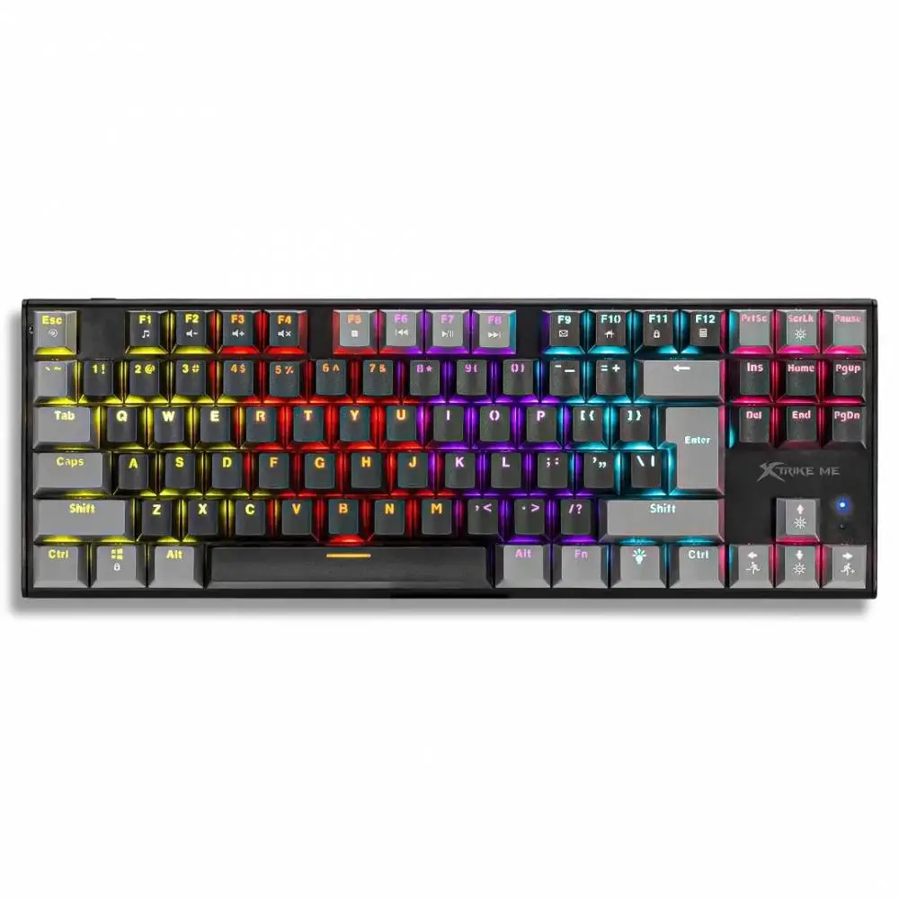Геймърска механична клавиатура XtrikeME - GK-989B - RED switches
