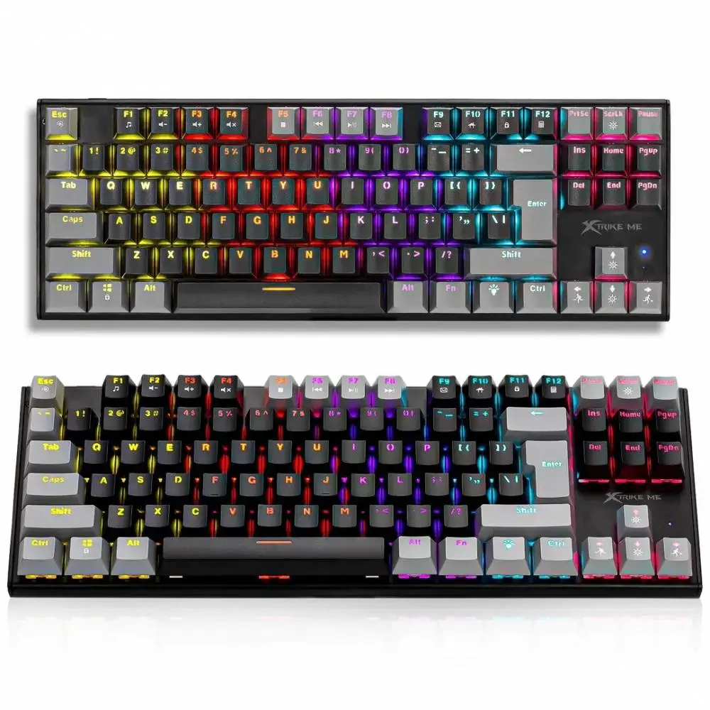 Геймърска механична клавиатура XtrikeME - GK-989B - RED switches