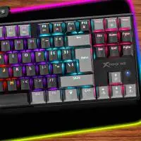 Геймърска механична клавиатура XtrikeME - GK-989B - RED switches