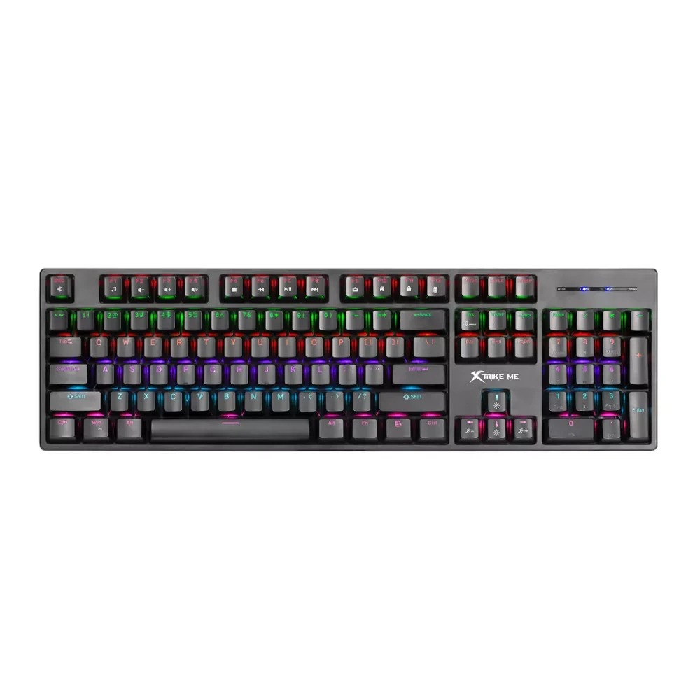 Геймърска клавиатура XtrikeME - GK-918 - BLUE switches, 104 key