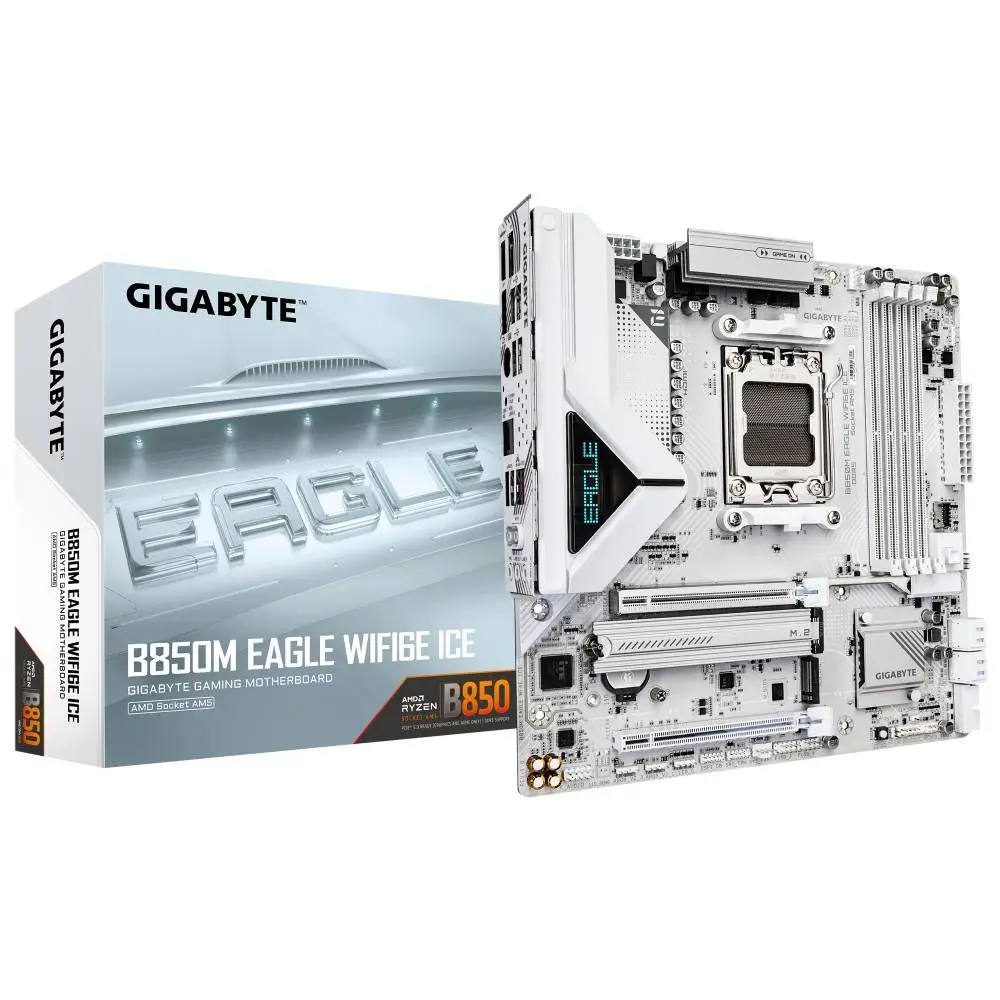Дънна палтка Gigabyte B850M EAGLE WIFI6E ICE