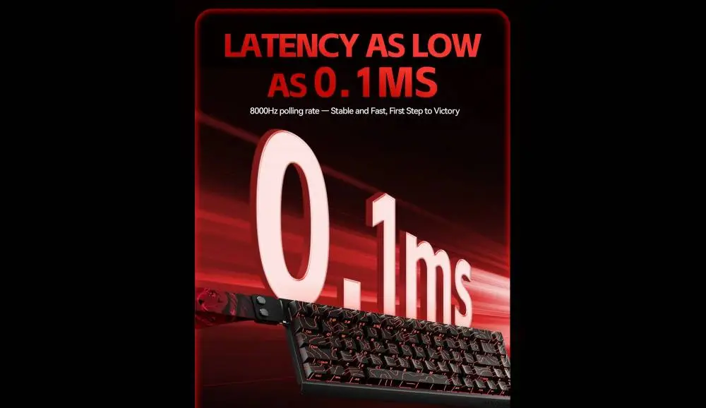 Геймърска клавиатура Madlions MAD 60 PRO - Black, 8K, Gateron Jade Customized [Linear]