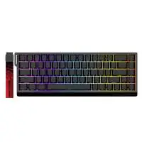 Геймърска клавиатура Madlions MAD 68 PRO - Black, 8K, Sealed Silver Magnetic [Linear]