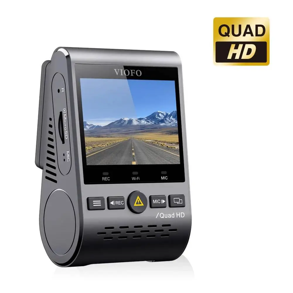 VIOFO Видеорегистратор Dash Cam A129 Plus - GPS, Sony STARVIS, 60 FPS