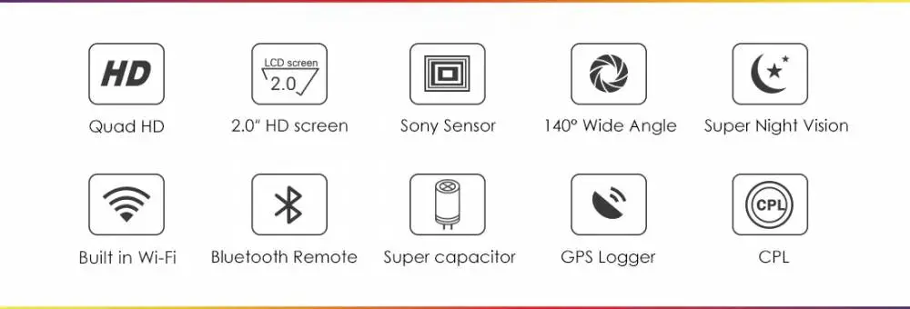VIOFO Видеорегистратор Dash Cam A129 Plus - GPS, Sony STARVIS, 60 FPS