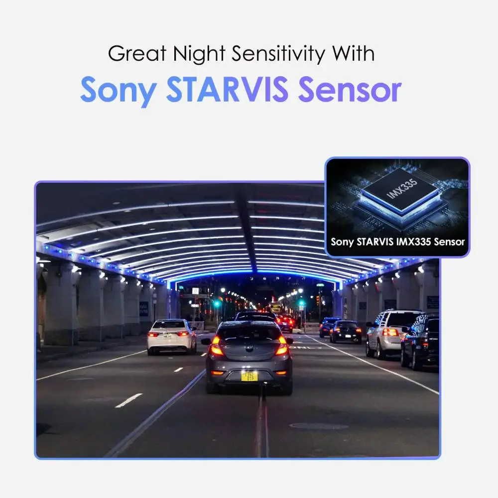 VIOFO Видеорегистратор Dash Cam A129 Plus - GPS, Sony STARVIS, 60 FPS