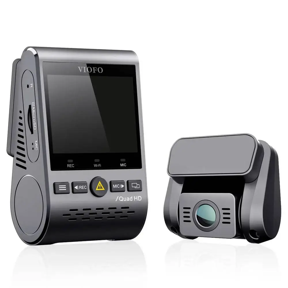 VIOFO Видеорегистратор Dash Cam A129 Plus DUO - GPS, Rear Cam included