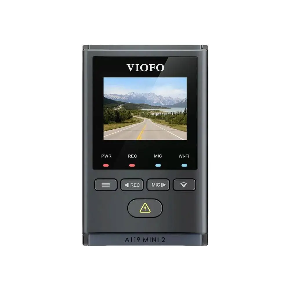 VIOFO Видеорегистратор Dash Cam A119 MINI 2 - GPS Module, 2K HDR, 60 FPS,  Sony STARVIS 2