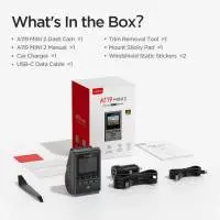 VIOFO Видеорегистратор Dash Cam A119 MINI 2 - GPS Module, 2K HDR, 60 FPS,  Sony STARVIS 2