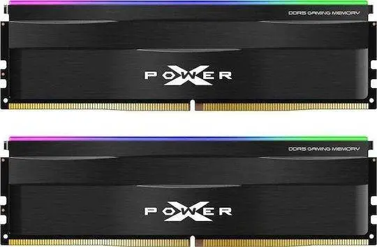 Памет Silicon Power XPOWER Zenith RGB Black 32GB (2x16GB) DDR5 6000MHz CL30 - SP032GXLWU60AFDF