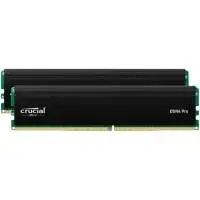 Памет Crucial Pro OC 32GB (2x16GB) DDR5 6400 UDIMM CL38 Black - CP2K16G64C38U5B