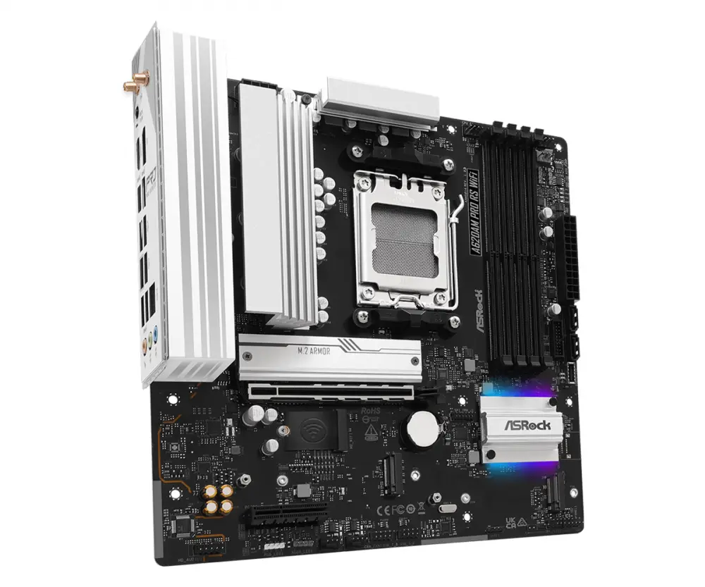 Дънна платка ASRock A620M PRO RS WIFI AM5