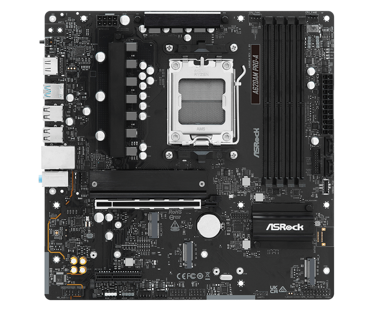 Дънна платка ASRock A620AM PRO-A AM5