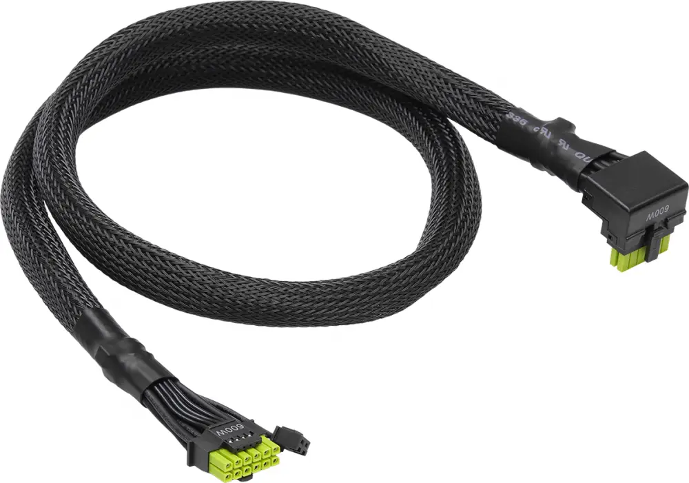 Kabel ASRock 90° 12V-2x6 600W ATX 3.1 und PCIe 5.1