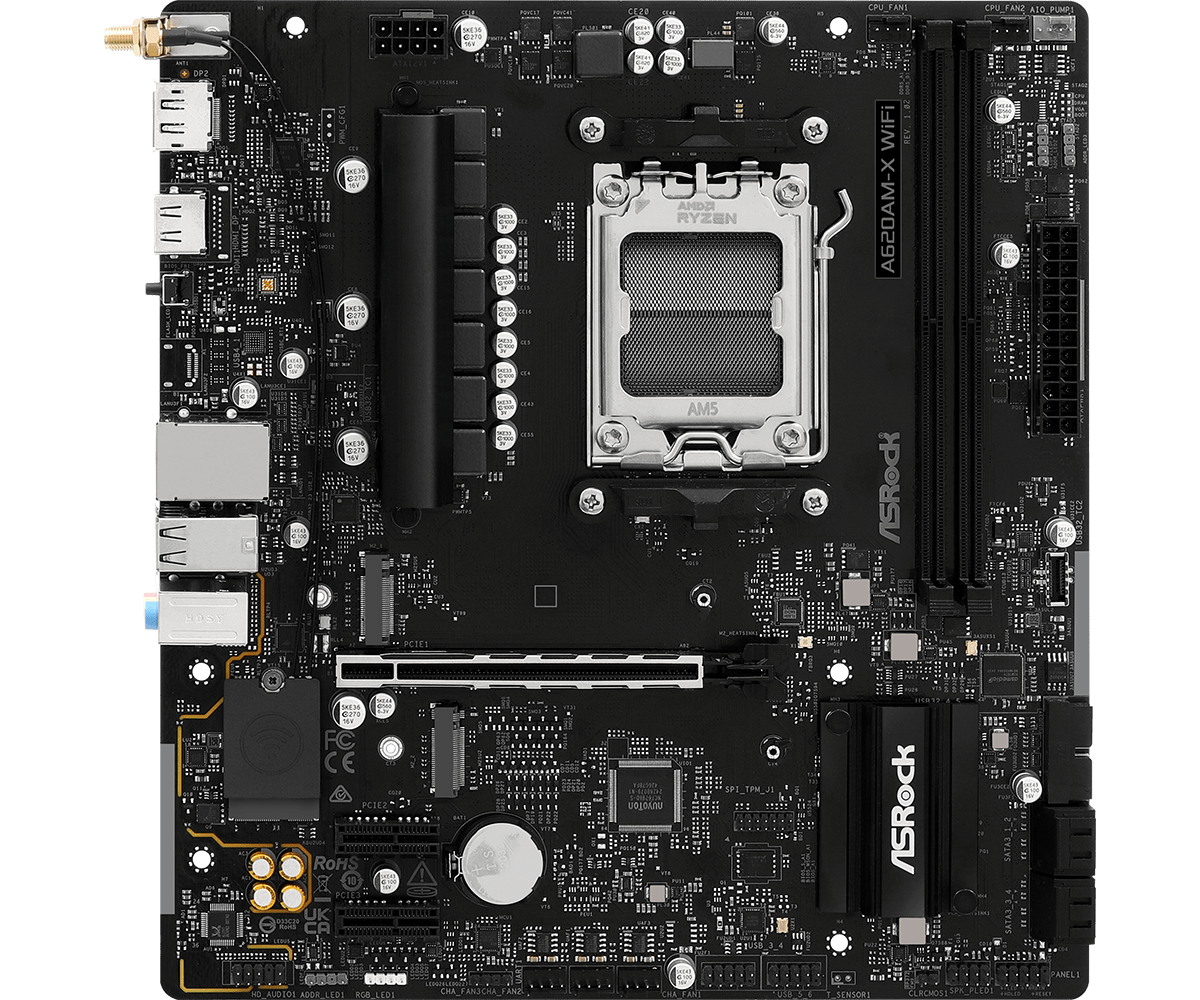 Дънна платка ASRock A620AM-X WIFI AM5
