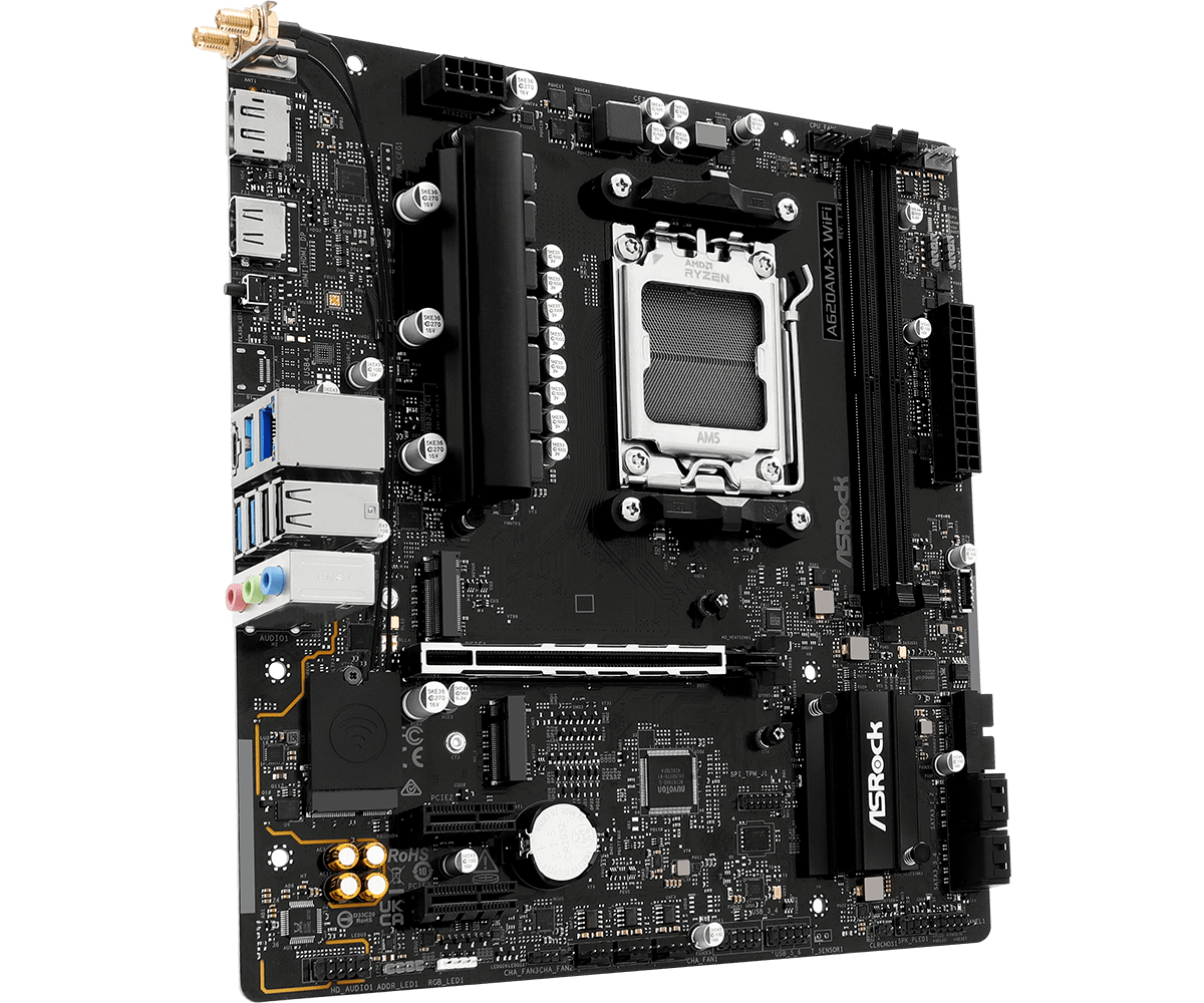Дънна платка ASRock A620AM-X WIFI AM5