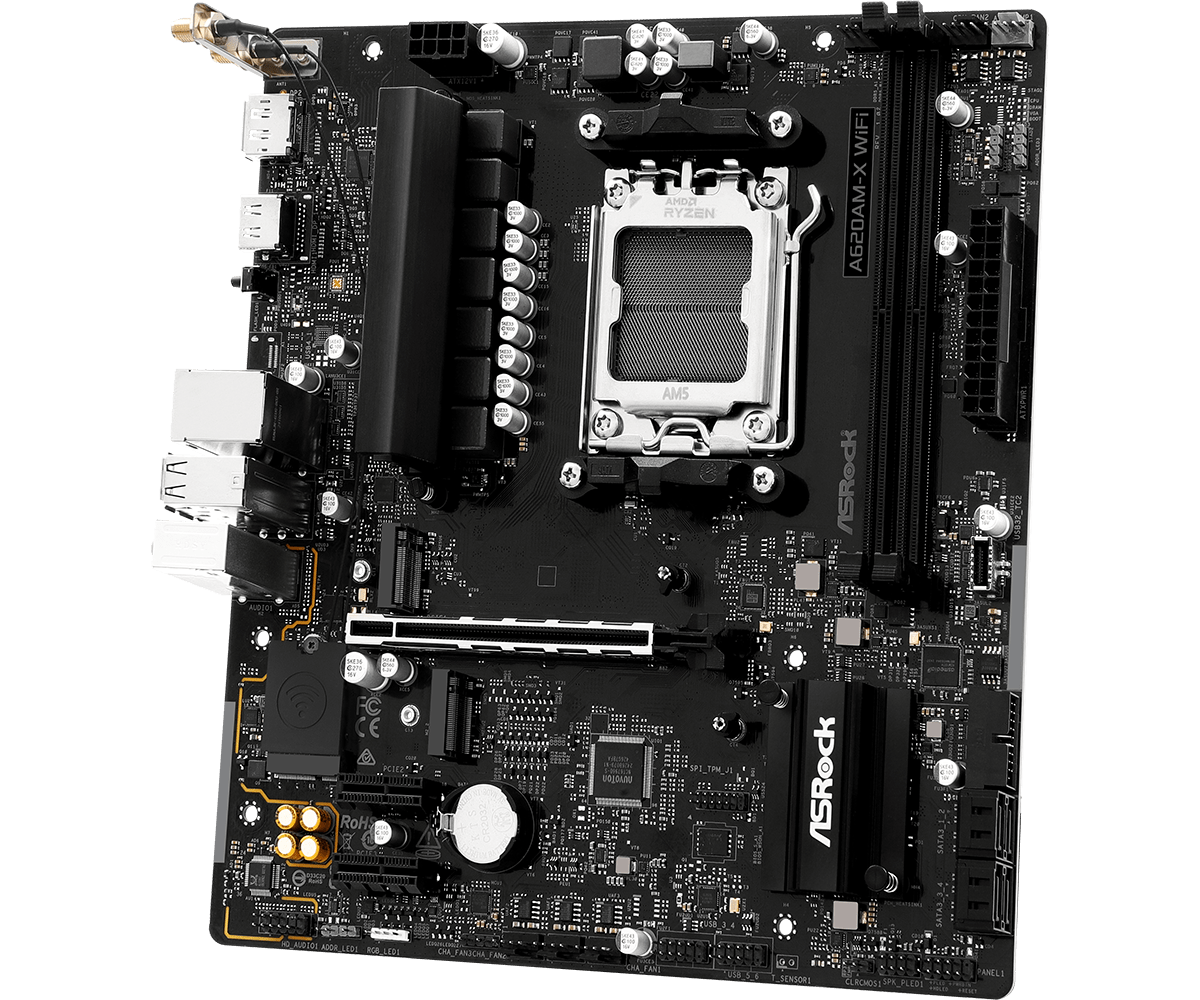 Дънна платка ASRock A620AM-X WIFI AM5