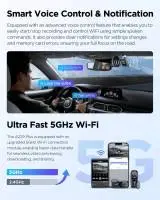 VIOFO Видеорегистратор Dash Cam A229 Plus 3 Channel - 2K, HDR, Sony STARVIS 2, GPS