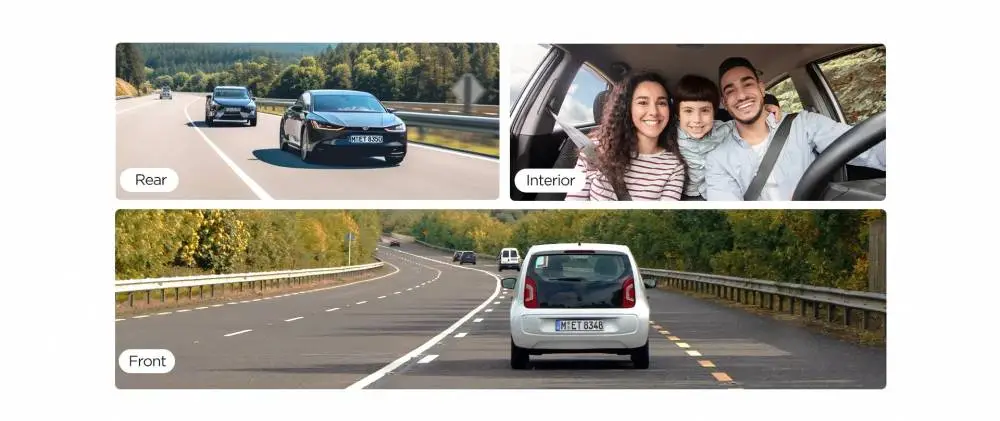 VIOFO Видеорегистратор Dash Cam A229 Plus 3 Channel - 2K, HDR, Sony STARVIS 2, GPS